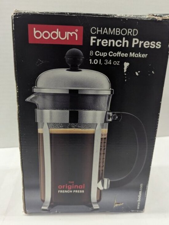 Bodum Other - Bodum Chambord French Press 34oz | Stainless Steel & Glass